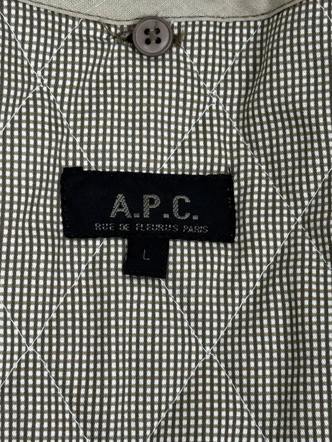 A.P.C. Beige Classy Trench Coat UeLKWHH 12