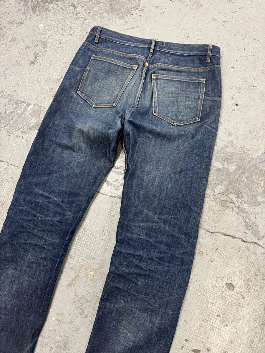 APC Blue Faded Brut Denim Jeans GnxaMSR 7