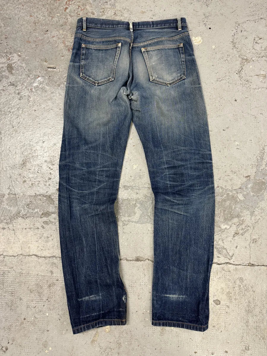 APC New Standard Blue Faded Denim Jeans EVbrrOd 1