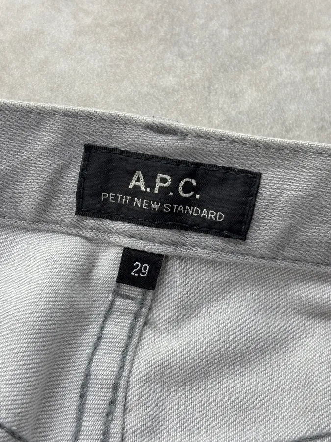 A.P.C. Slim Grey Denim Jeans UdtdKRO 11