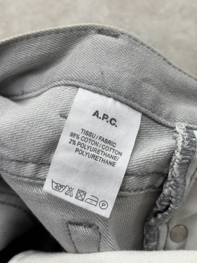 A.P.C. Slim Grey Denim Jeans UdtdKRO 12