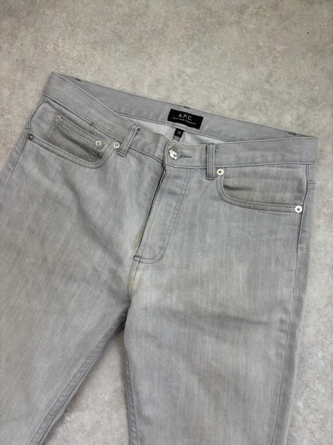 A.P.C. Slim Grey Denim Jeans UdtdKRO 5