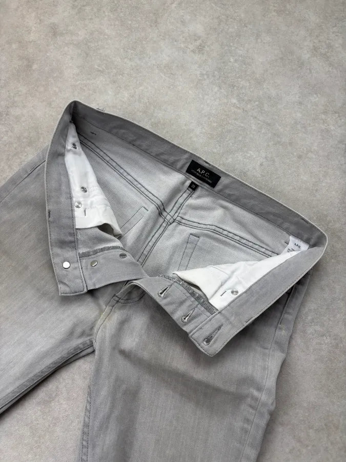 A.P.C. Slim Grey Denim Jeans UdtdKRO 10