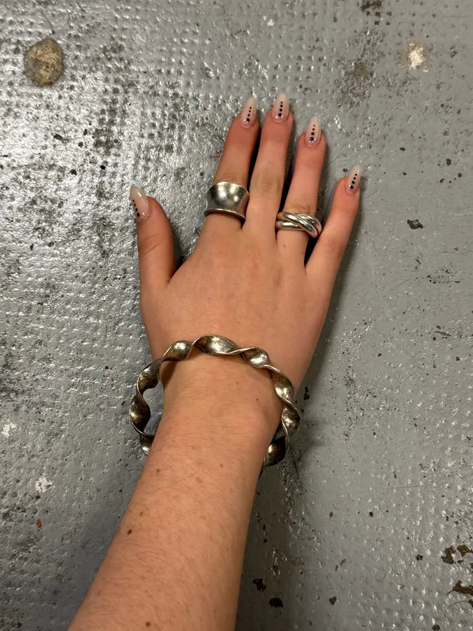 Archive Jonc Grey Ethnic Bracelet pkFVTki 4