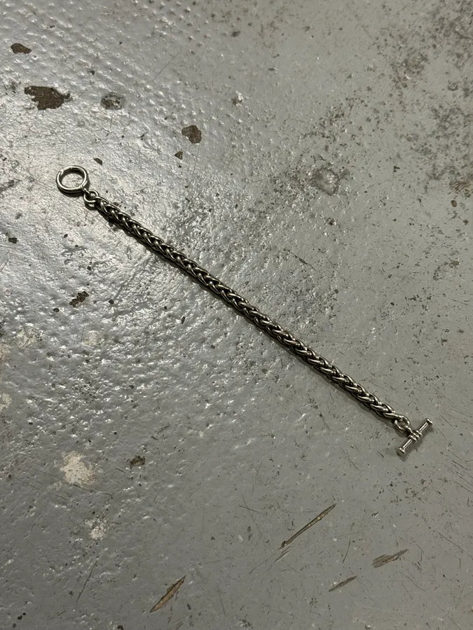 Archive Silver 925 Palm Tree Anchor Chain Bracelet YphcglT 4