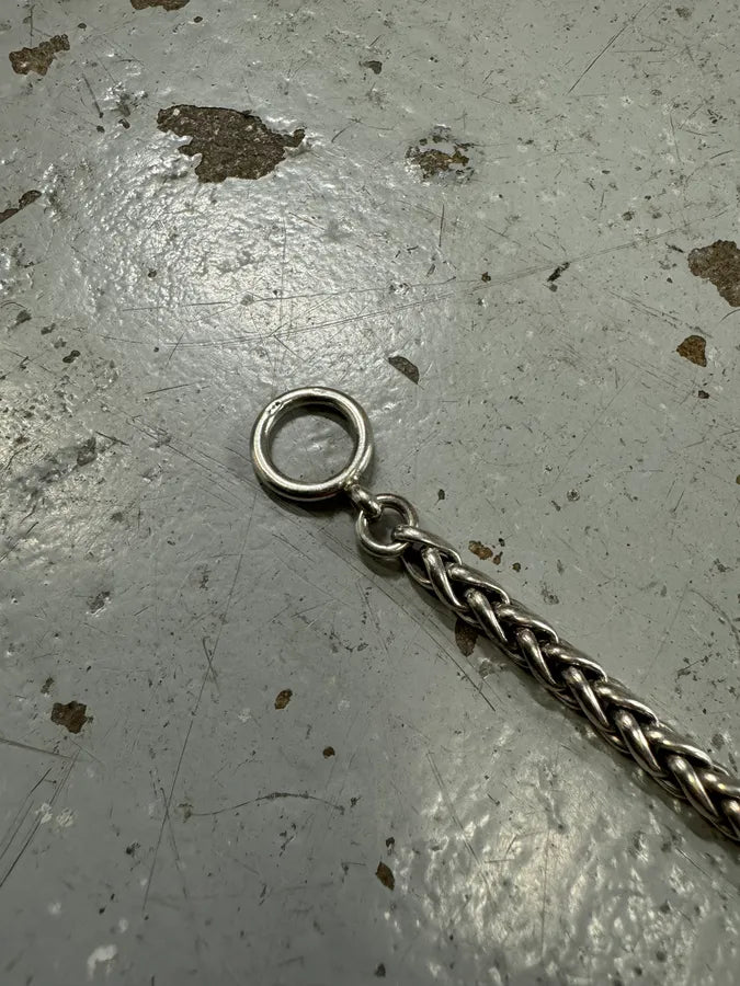 Archive Silver 925 Palm Tree Anchor Chain Bracelet YphcglT 5