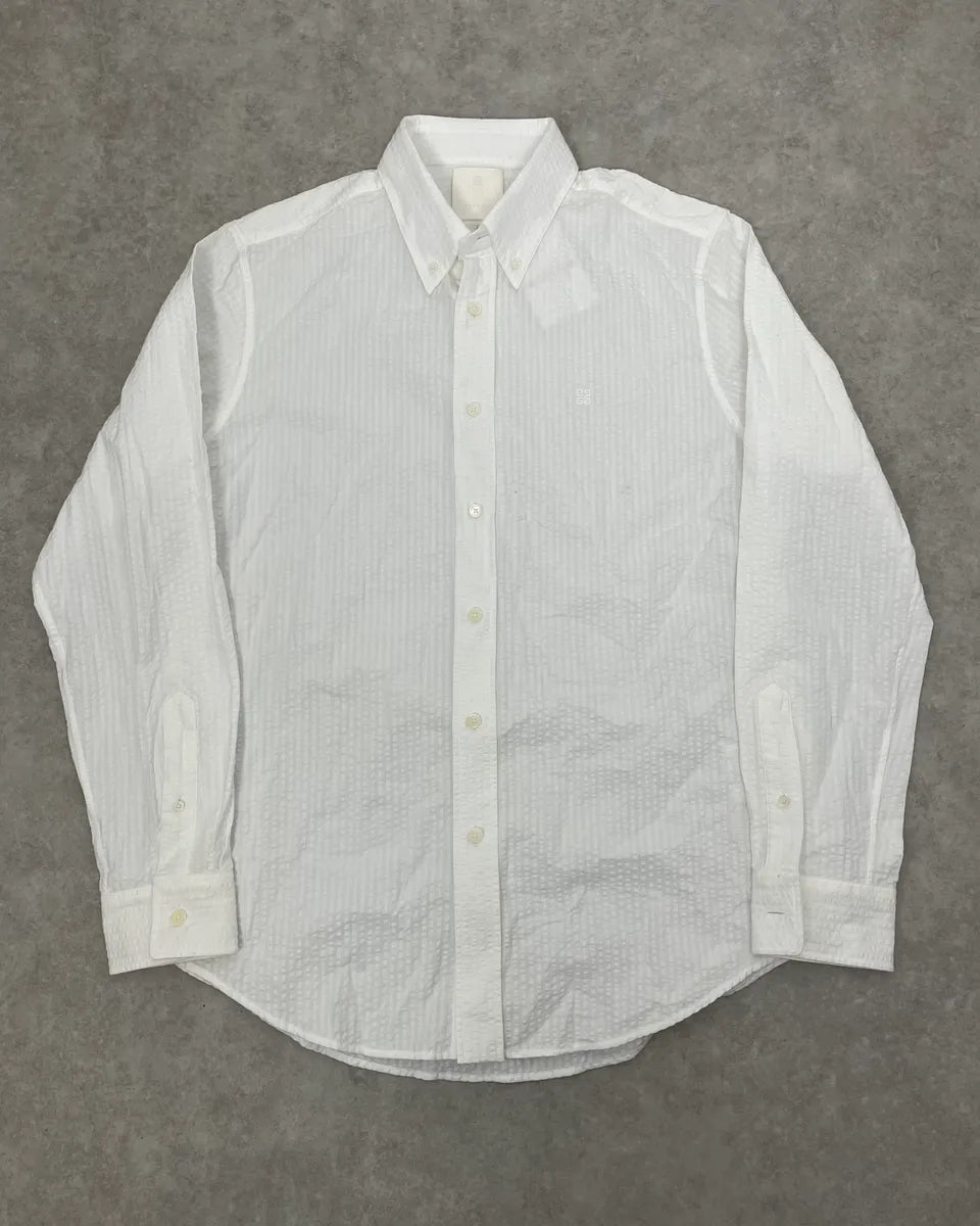 Givenchy White Shirt With 4G Embroidered cjrWdXP 0