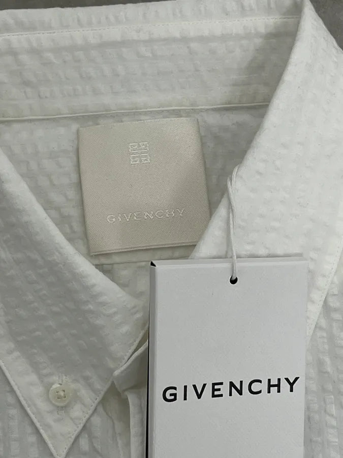 Givenchy White Shirt With 4G Embroidered cjrWdXP 5