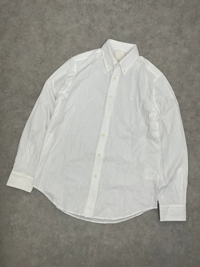 Givenchy White Shirt With 4G Embroidered cjrWdXP 4