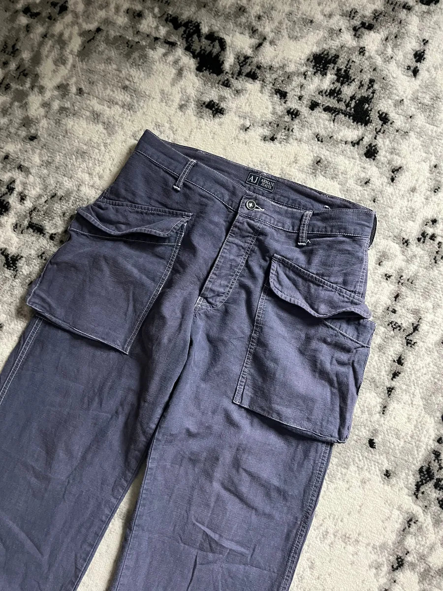 Armani Archive Smooth Cargo Pants hGcqImb 4