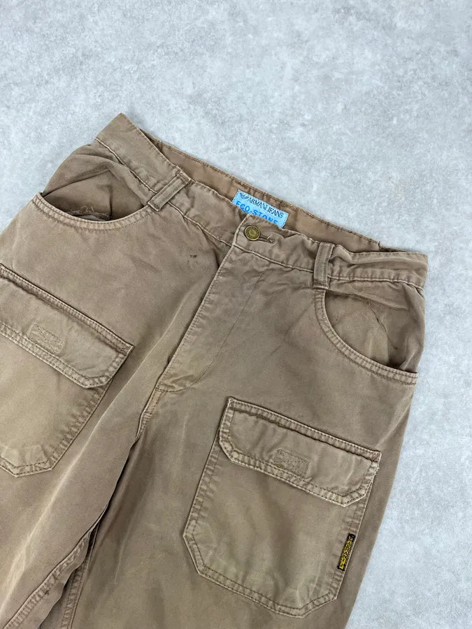 Armani Beige Multi Pockets Pants BTqSGlx 5