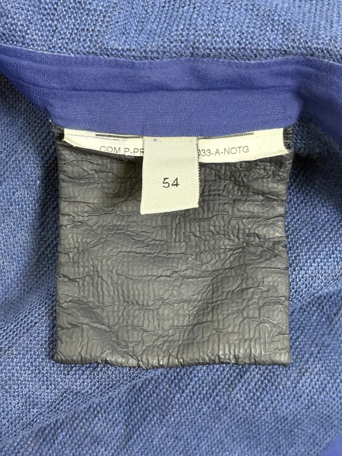 Armani Collezioni Navy Waxed Light Jacket IJzxAZv 12