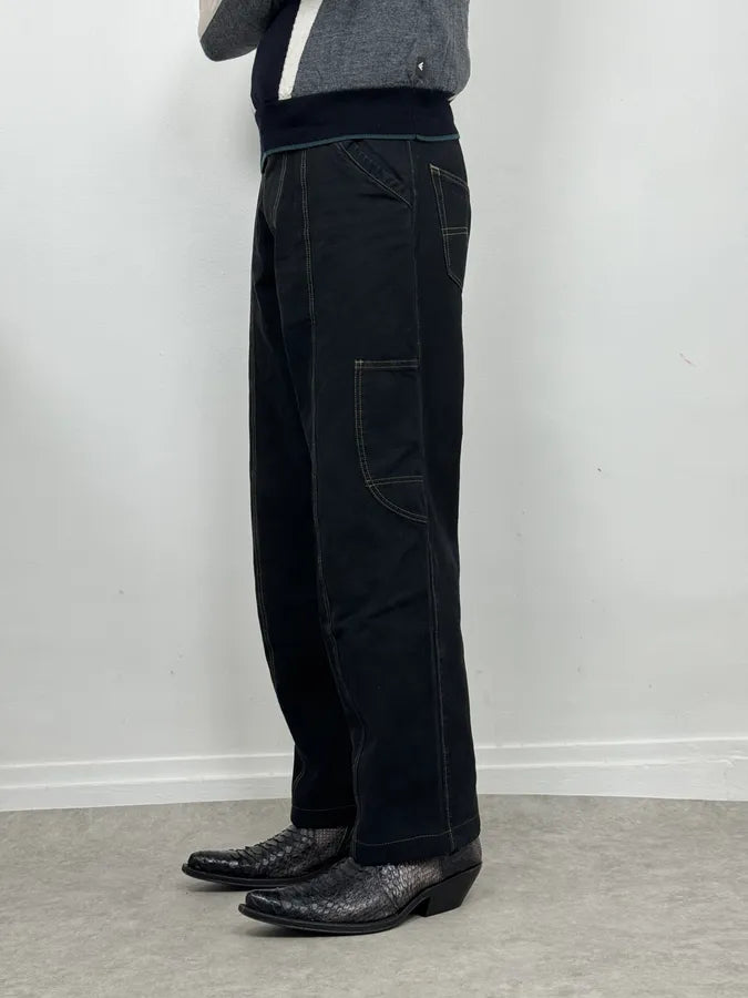 Armani Dark Lines Oversized Pants wnWpcsp 1