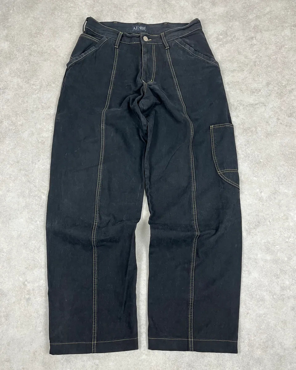 Armani Dark Lines Oversized Pants wnWpcsp 3