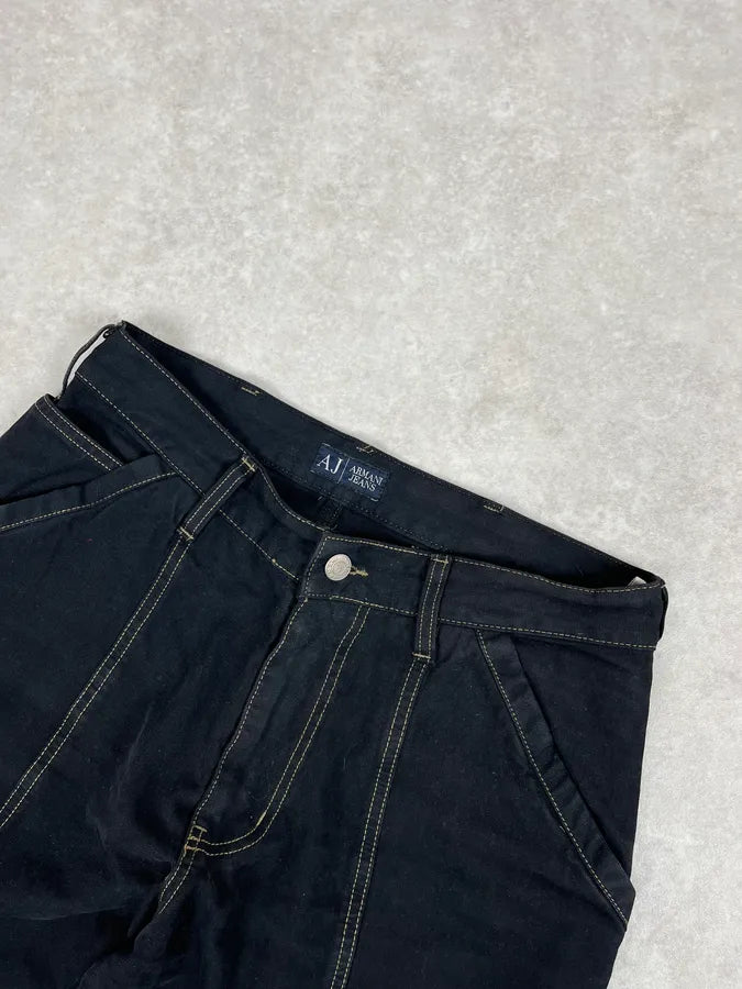 Armani Dark Lines Oversized Pants wnWpcsp 4