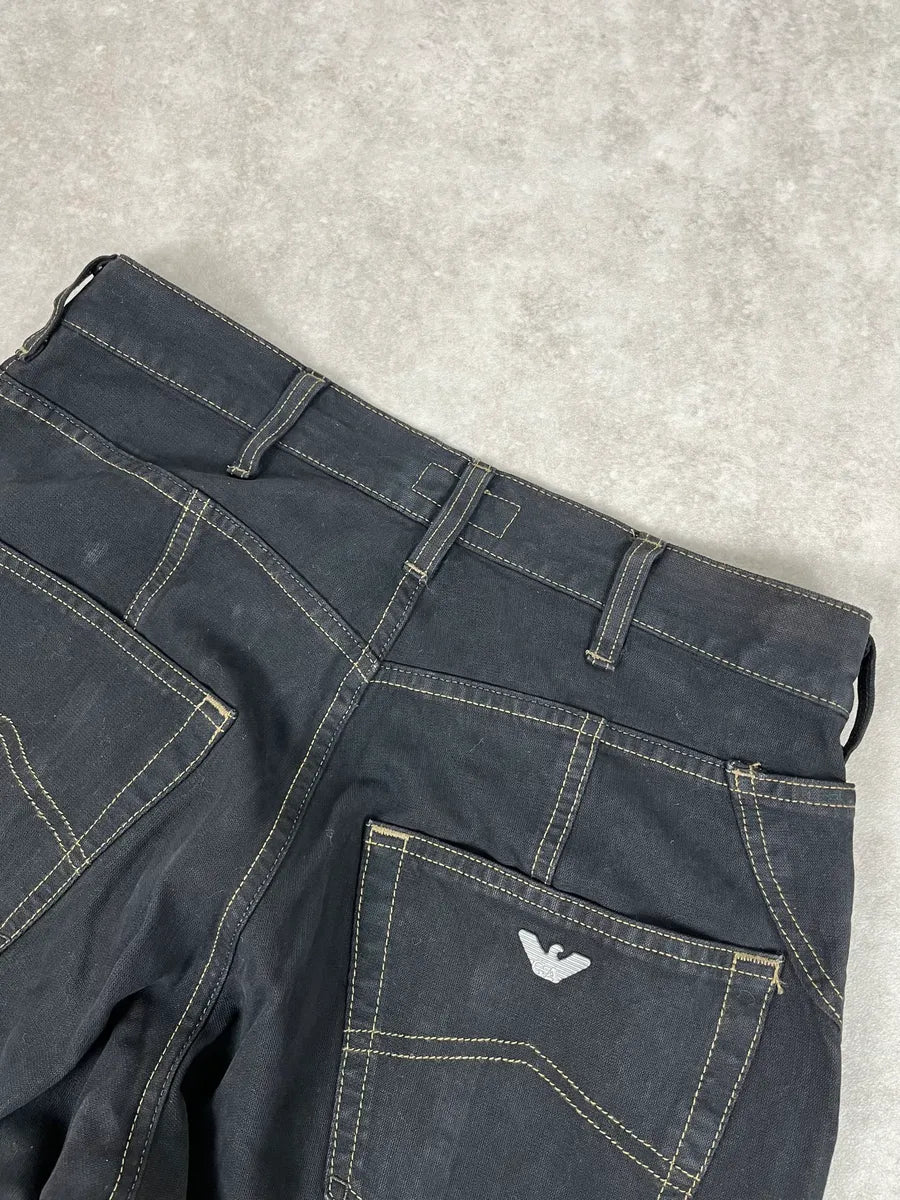 Armani Dark Lines Oversized Pants wnWpcsp 6