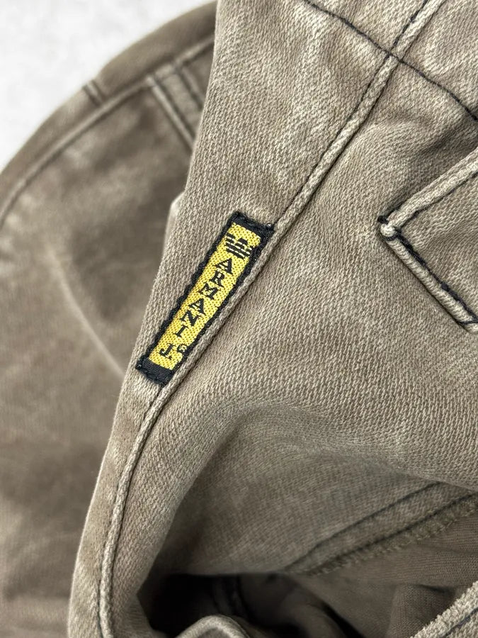AW2005 Armani Green Multi-Pocket Military Cargo Pants odLYCSz 13