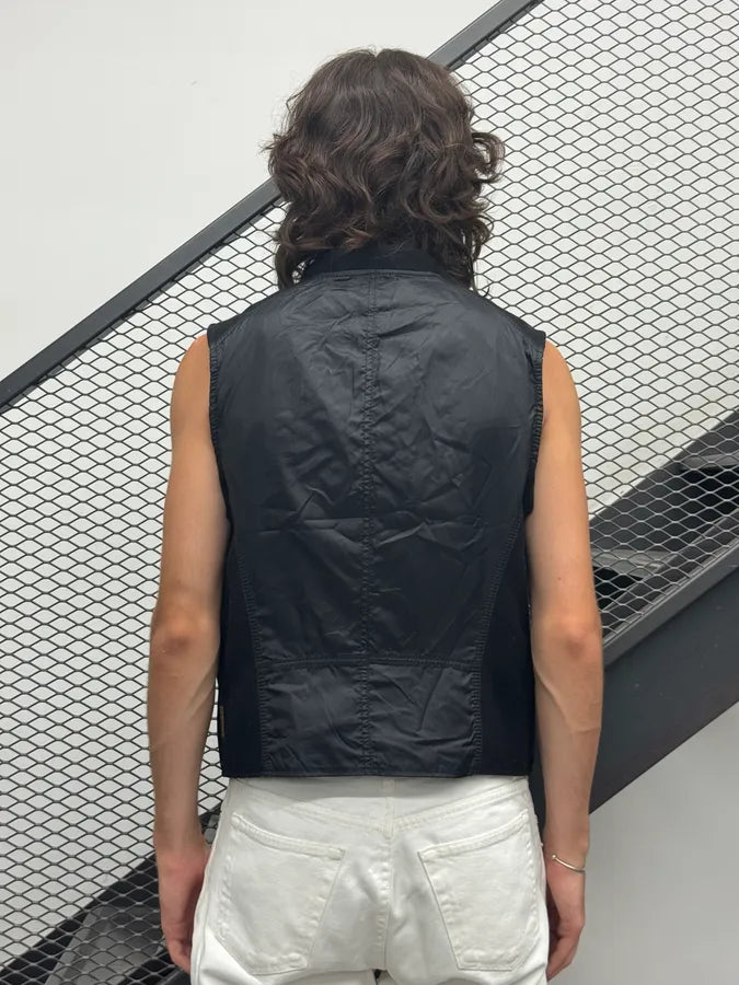 Armani Jeans Black Hawk Contrast Vest ifmZglV 2