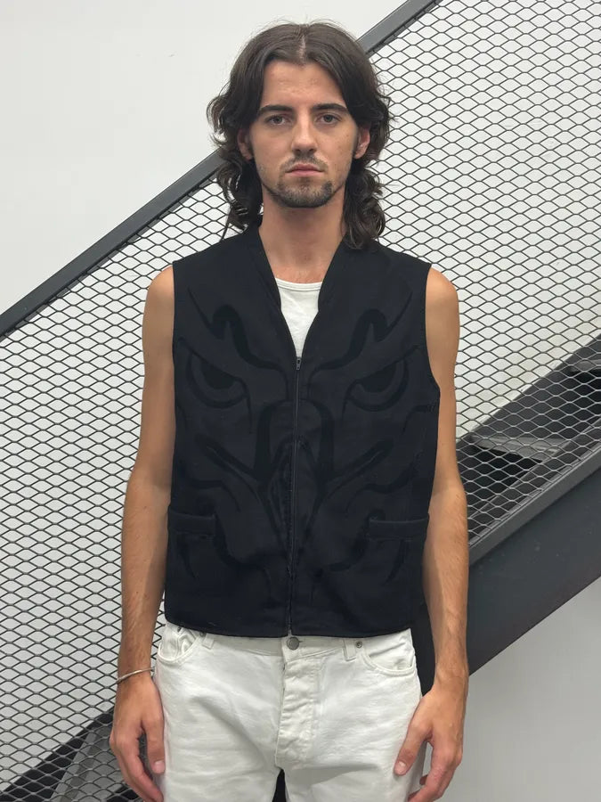 Armani Jeans Black Hawk Contrast Vest ifmZglV 1