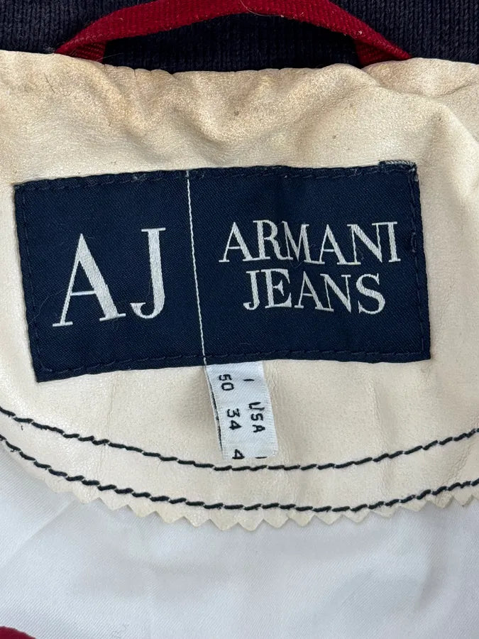 Armani jeans White Kanji Nylon Jacket hVxRUxm 12