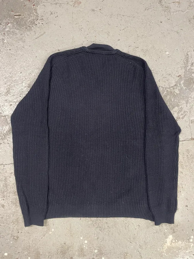 Armani Tiger Hybrid Navy Sweater (L) EKxBmIf 5