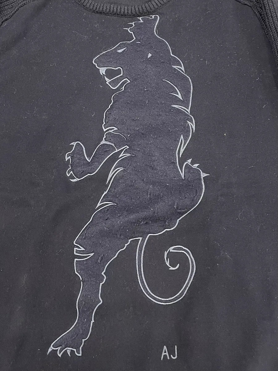 Armani Tiger Hybrid Navy Sweater (L) EKxBmIf 6