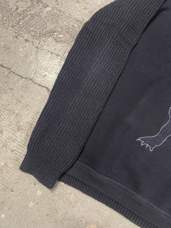 Armani Tiger Hybrid Navy Sweater (L) EKxBmIf 7