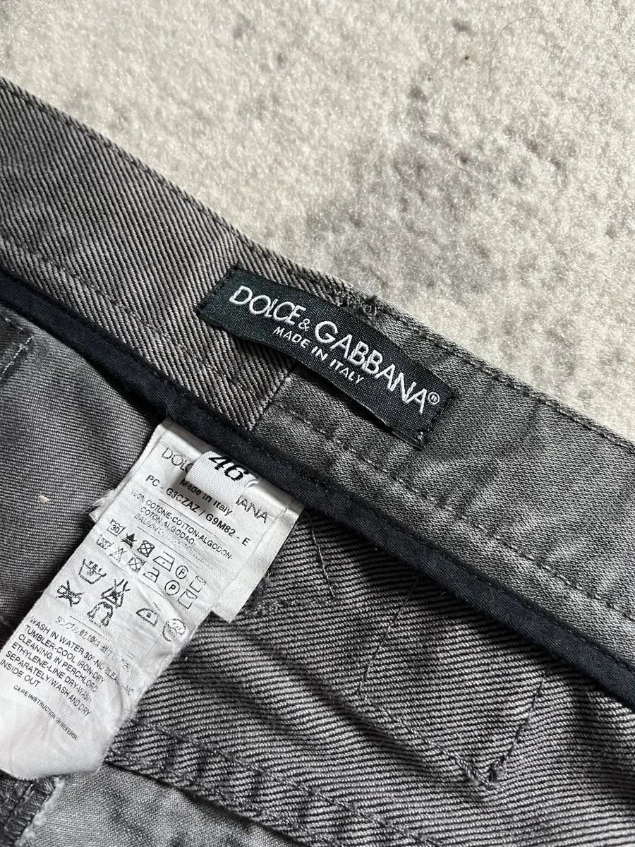 AW2011 Dolce & Gabbana Neutral Grey Multiple Pocket Cargo Pants uLXdhDb 6