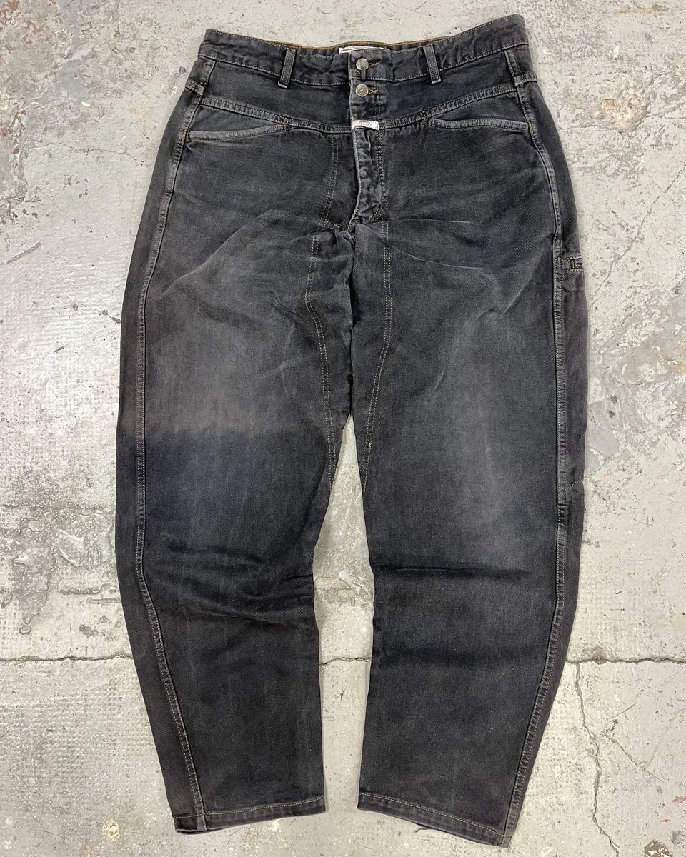 AW1987 Closed Stone Washed Denim Grey Pants (L) Qtabbqj 0