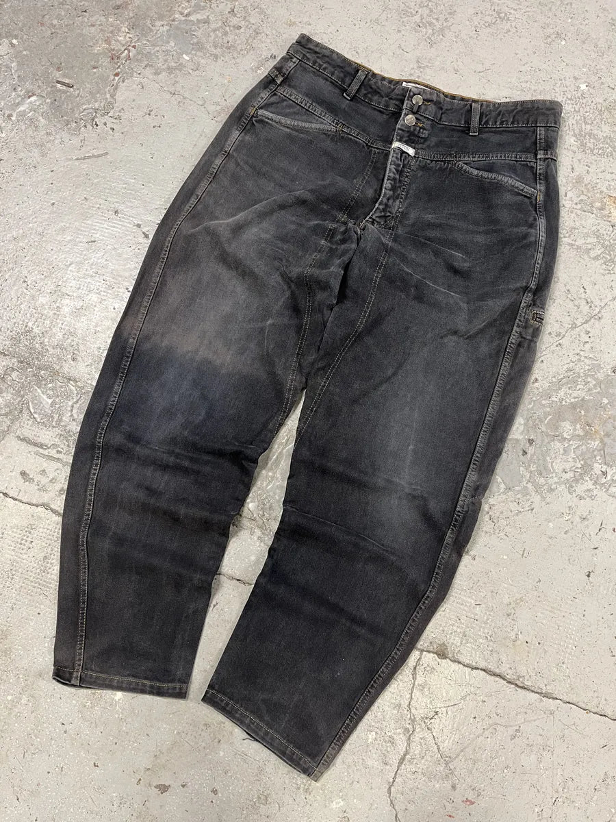 AW1987 Closed Stone Washed Denim Grey Pants (L) Qtabbqj 6