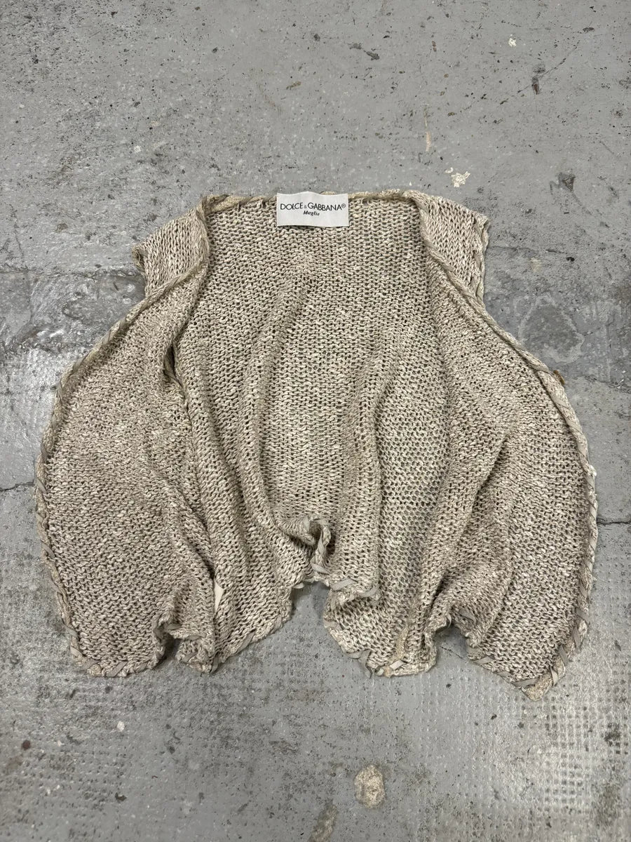 AW1994 Dolce & Gabbana Beige Cardigan  rxReEFy 5