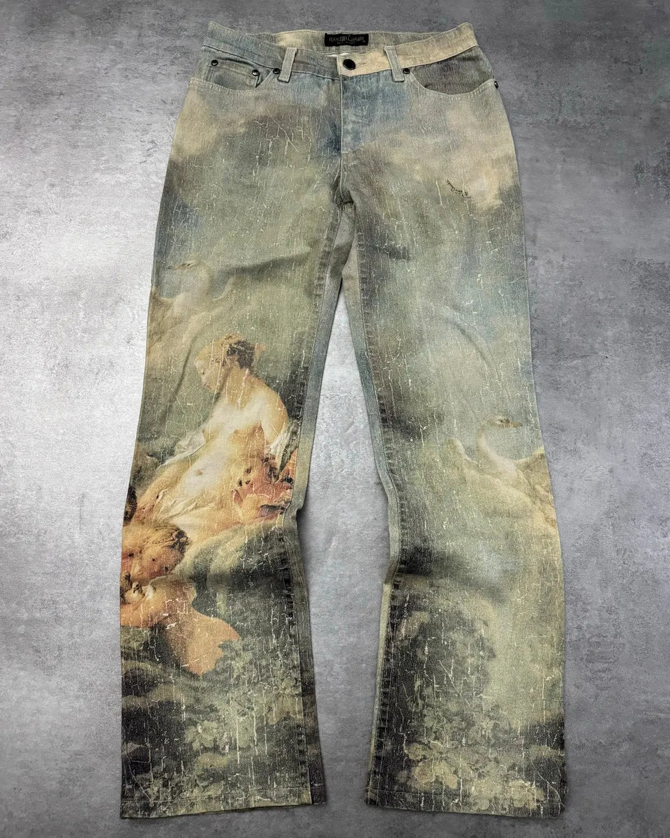 AW1994 Roberto Cavalli Venus Art Print Angel Renaissance (XS/S) 0