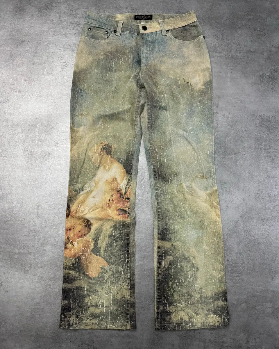 AW1994 Roberto Cavalli Venus Art Print Angel Renaissance (XS/S) 6