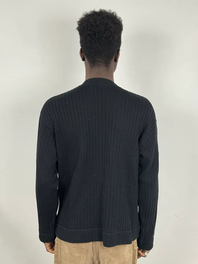 AW1995 Dolce & Gabbana Black Wool Sweater hGaxtCa 2