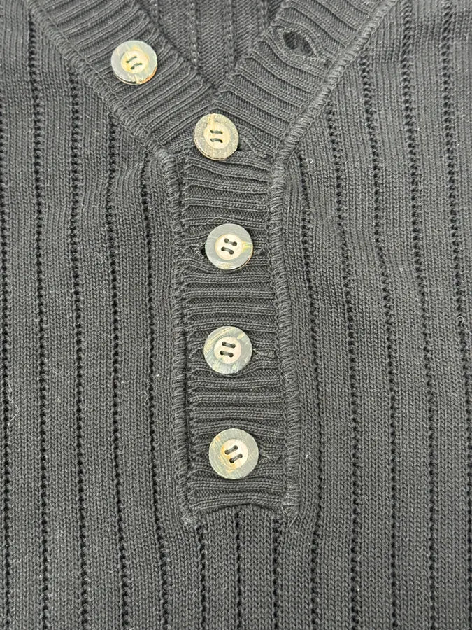 AW1995 Dolce & Gabbana Black Wool Sweater hGaxtCa 6