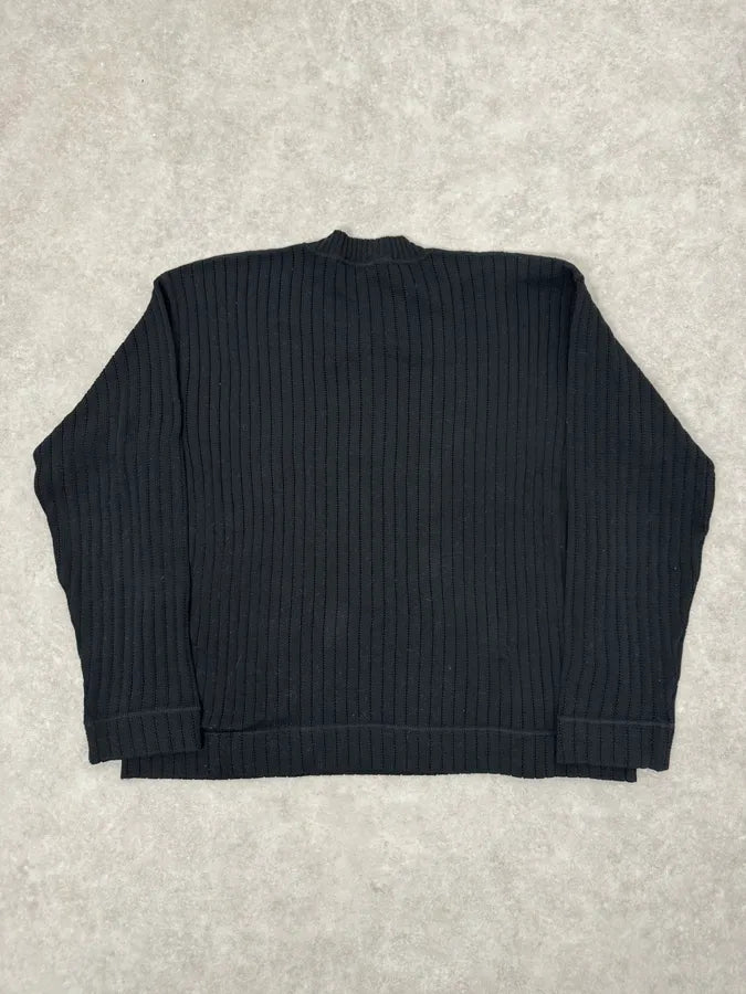 AW1995 Dolce & Gabbana Black Wool Sweater hGaxtCa 4
