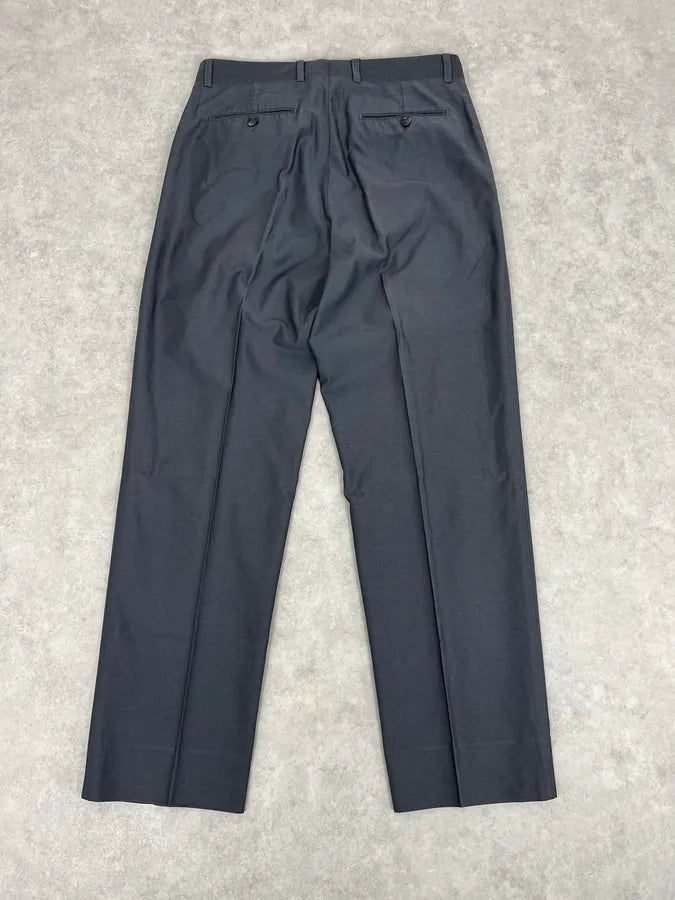 AW1995 Dolce & Gabbana Grey Wool Classy Tailoring Pants NQJXUwP 5