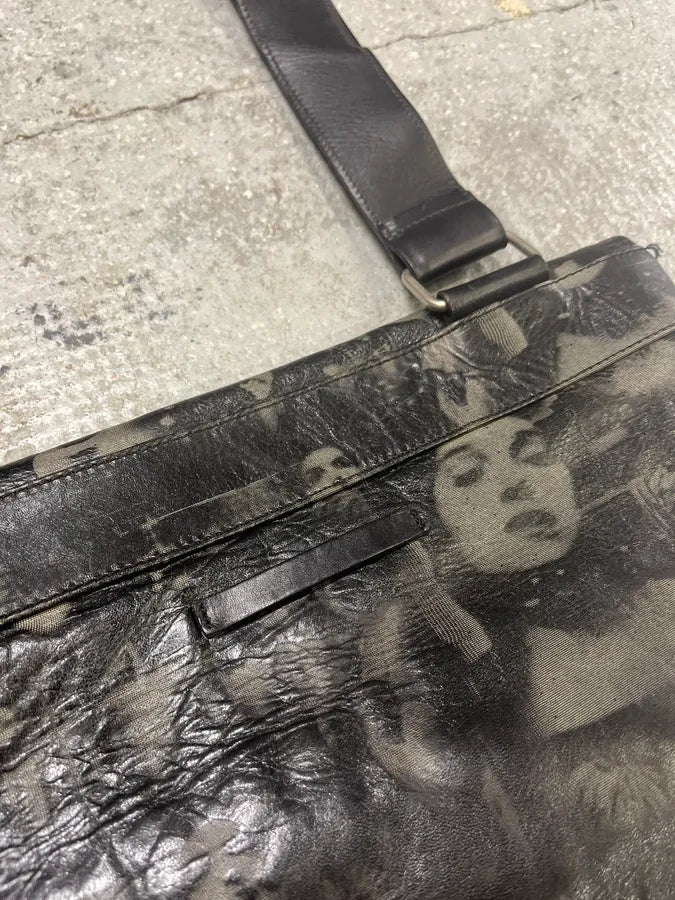 AW1995 Jean Paul Gaultier Brut Obscure Humanoid Leather Shoulder Bag WlCaIgf 7