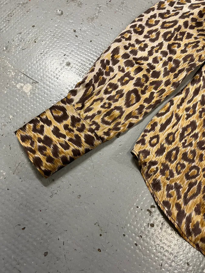 AW1996 Dolce & Gabbana Leopard Print Shirt EUlqZnd 5