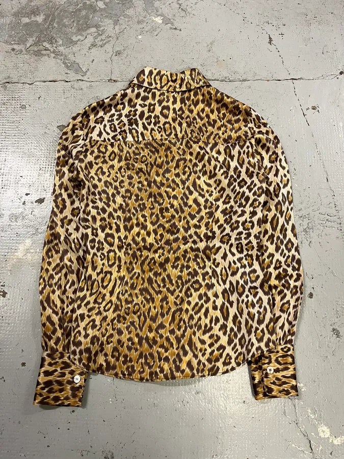 AW1996 Dolce & Gabbana Leopard Print Shirt EUlqZnd 7