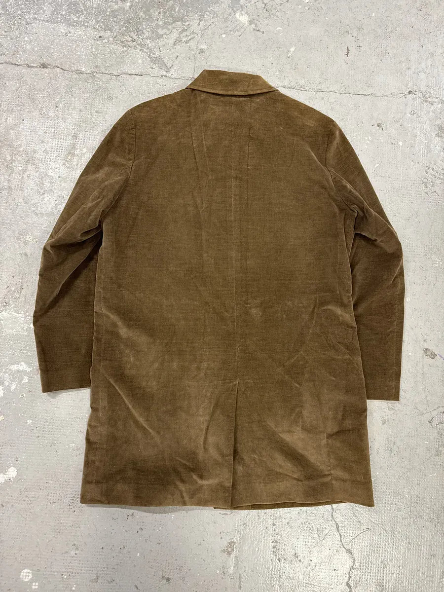 AW1996 Dolce & Gabbana Brown Minimalist Classy Trench Coat IfNVpUB 4