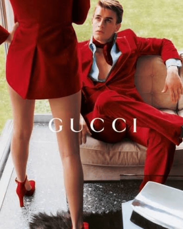 AW1996 Gucci Red Devil Velvet Blazer Jacket By Tom Ford DFEbWer 2