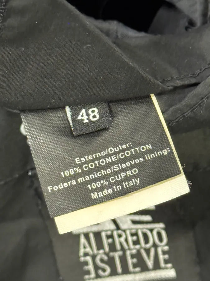 AW1997 Gucci Black Buttoned Coat BBGOqzs 9