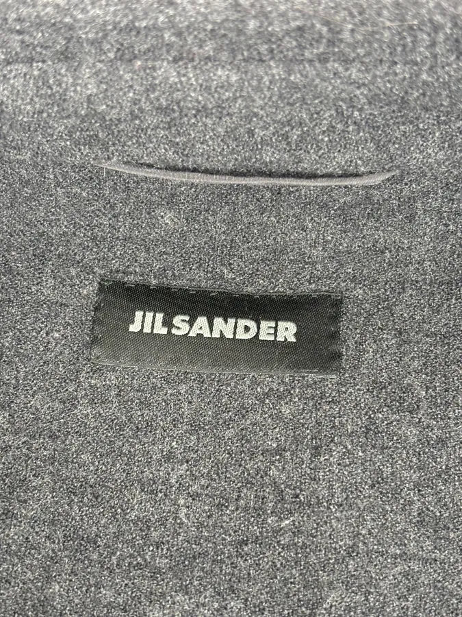AW1997 Jil Sander Wool Mohair Buttoned Classy Grey Jacket ZHduYnL 9