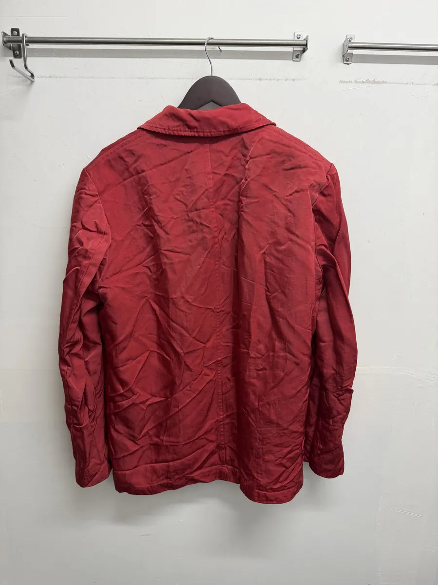 AW1998 Comme des Garçons Homme Plus Red Contemporary Pleated Blazer Jacket OPaHUMp 5