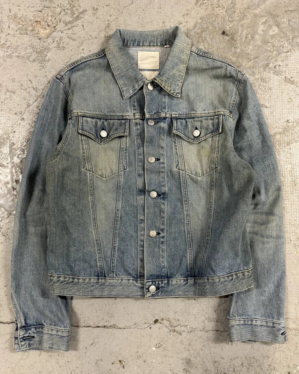 AW1998 Helmut Lang Faded Blue Denim Jacket (M) 0