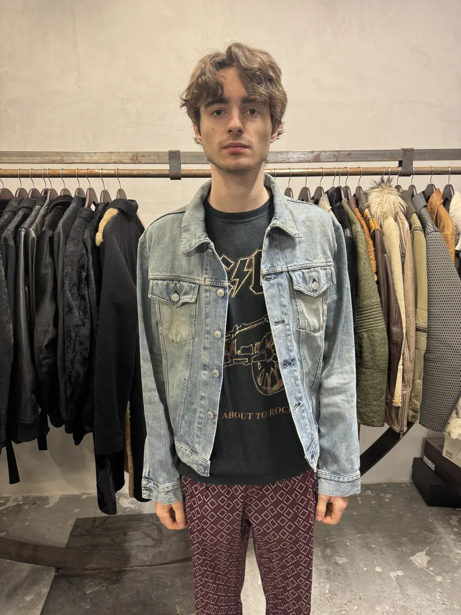 AW1998 Helmut Lang Faded Blue Denim Jacket (M) 1