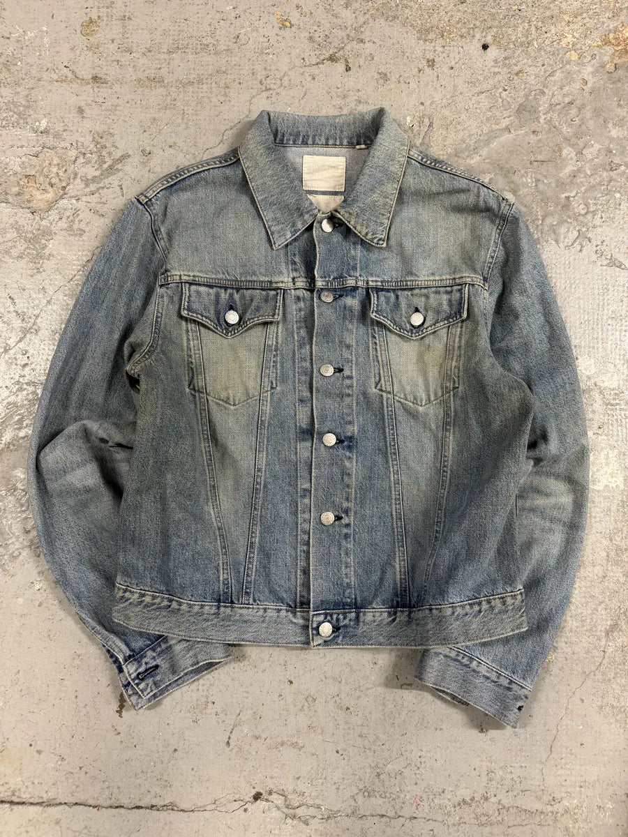 AW1998 Helmut Lang Faded Blue Denim Jacket (M) 3