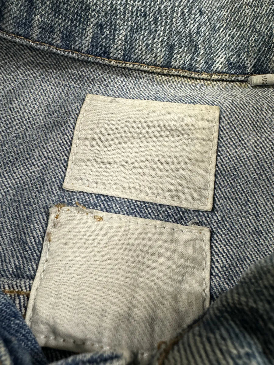 AW1998 Helmut Lang Faded Blue Denim Jacket (M) 6
