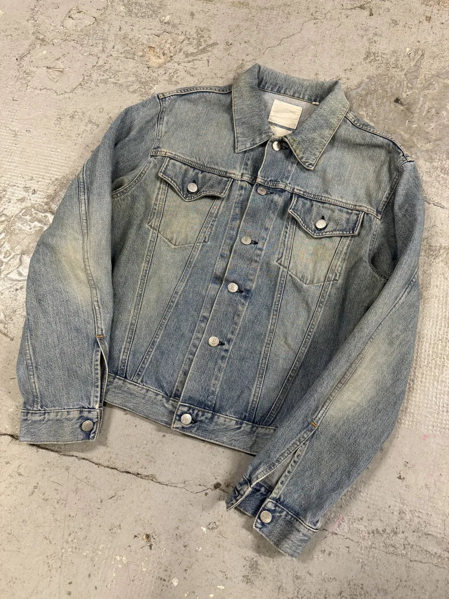 AW1998 Helmut Lang Faded Blue Denim Jacket (M) 8